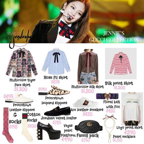 jennie gucci outfit